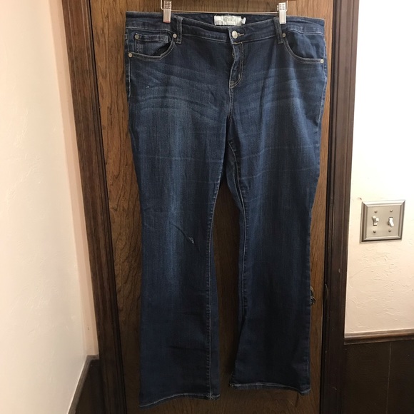 Jones New York wide leg denim jeans size 16 EUC - Picture 4 of 7